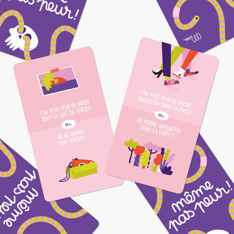 Jeu de carte 5 minutes de moments complices Même pas peur