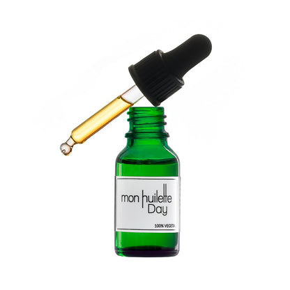 Mon huilette Day, huiles végétales et huiles essentielles visage -  Les huilettes