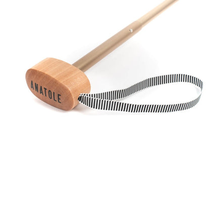 Parapluie bicolore bleu roi/marine Anatole Paris