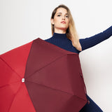 Parapluie bicolore rouge/bordeaux Anatole Paris