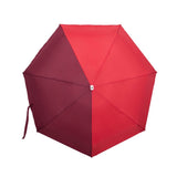 Parapluie bicolore rouge/bordeaux Anatole Paris