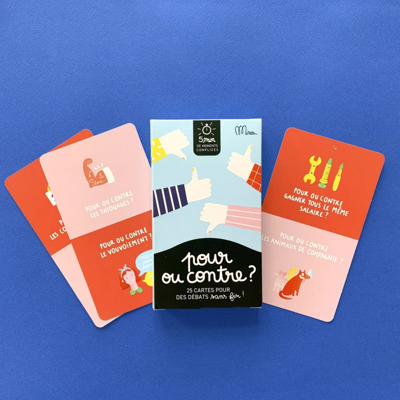 Pour ou contre, 5 minutes de complicité Minus édition