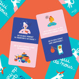 Jeux de cartes : Qui de nous 2, 5 minutes de moments complices