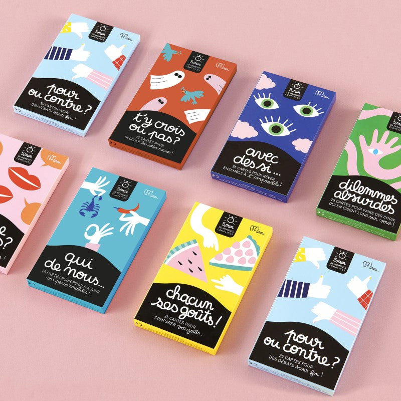 Jeux de cartes :5 minutes de moments complices