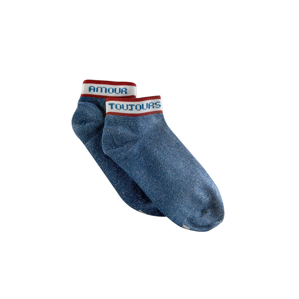 Socquettes Justine l'amour. Chaussettes Maison Causettes