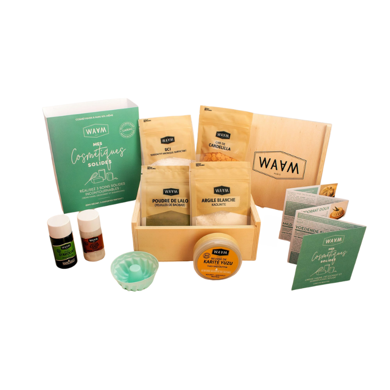 Coffret waam Mes cosmétiques solides